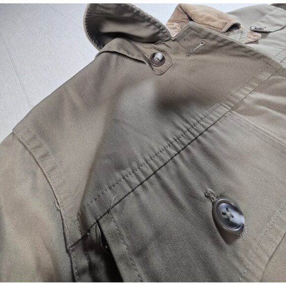 VTG 1960s LL Bean Women’s 10 Safari Field Jacket Script Logo Hunting Utility - Picture 10 of 16